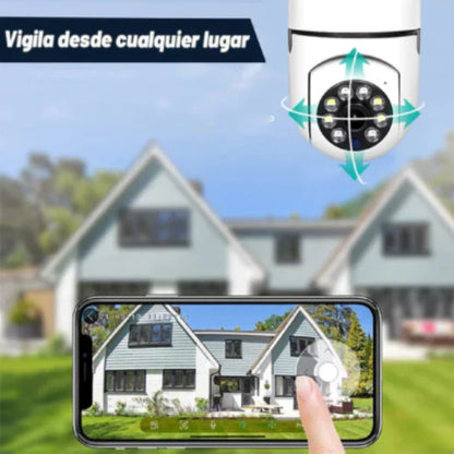 FOCO CAMARA ESPIA 360 EL GUARDIAN DE TU CASA